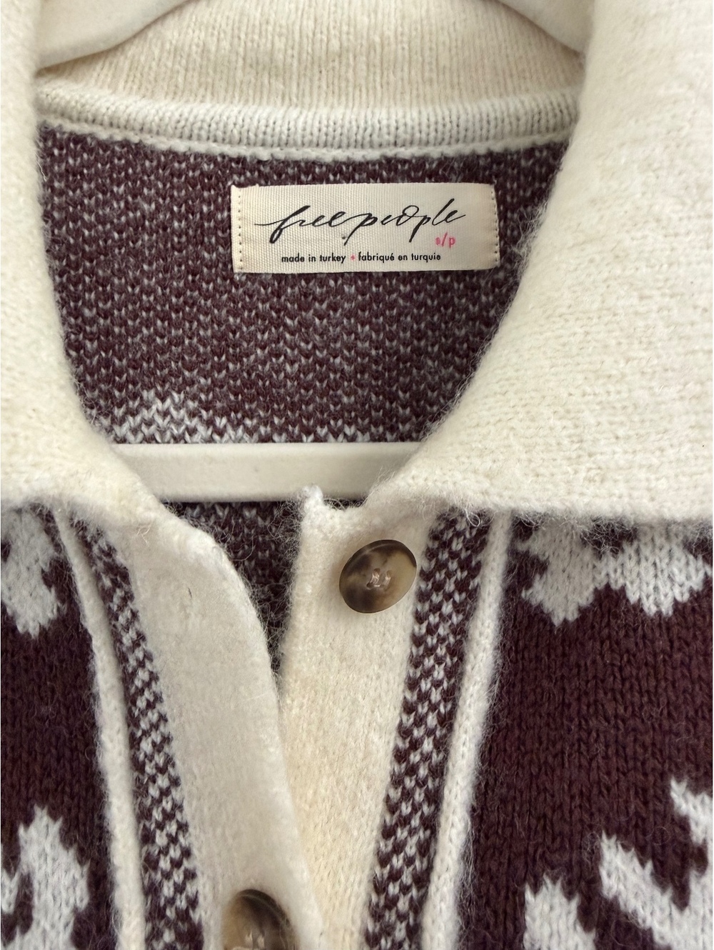 Free People Shelby Cardigan Floral Print Small - Picture 6 of 7